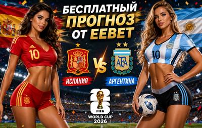 Прогноз на Испания - Аргентина. Финал ЧМ 2026.