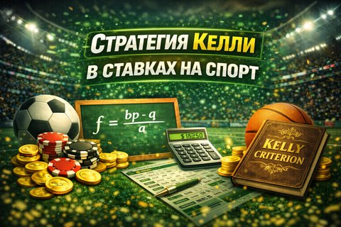 Стратегия Келли в ставках на спорт: принципы применения.
