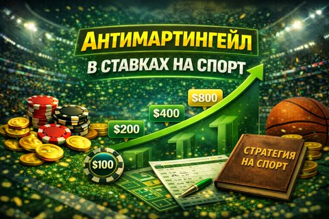 Антимартингейл в ставках на спорт: преимущества и недостатки стратегии.
