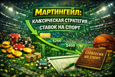 Мартингейл: классическая стратегия ставок на спорт.
