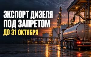Запрет на экспорт дизеля продлили до 31 октября 2026 года: что будет с топливом и ценами