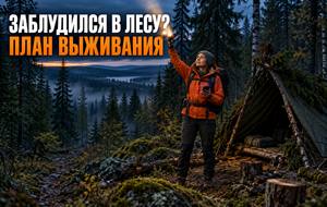 Как выжить в лесу, если заблудился: полный порядок действий