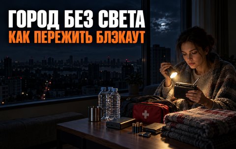 Как пережить блэкаут: город без света, воды и связи