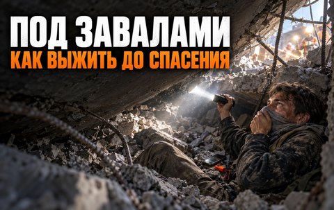 Как выжить под завалами: инструкция до прибытия спасателей