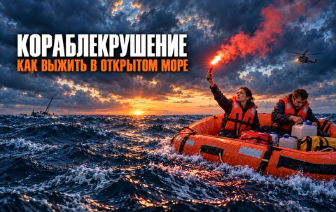 Как выжить в открытом море после кораблекрушения
