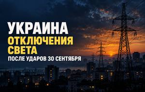 Удары по энергосистеме Украины 30 сентября 2026 года: где отключали свет и почему это важно перед зимой
