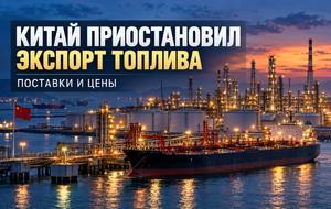 Китайские НПЗ приостановили экспорт топлива в октябре: что произошло и возможны ли последствия для цен