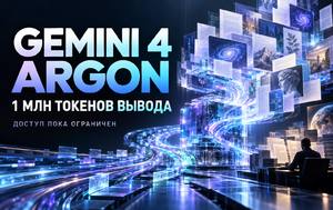 Gemini 4 Argon: что представила Google и кому доступна новая модель