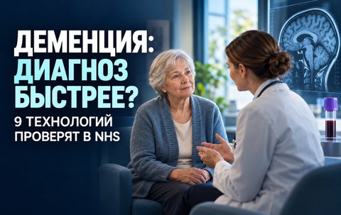 Великобритания испытает девять способов ускорить диагностику деменции: что изменится для пациентов