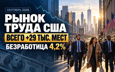 Занятость в США почти не выросла: что показывают сентябрьские данные и почему они важны для доллара