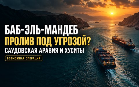 Баб-эль-Мандебский пролив вновь в центре кризиса: что известно о планах Саудовской Аравии
