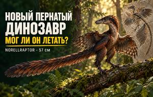 Пернатый динозавр длиной 57 см: что находка из Китая говорит о происхождении полета
