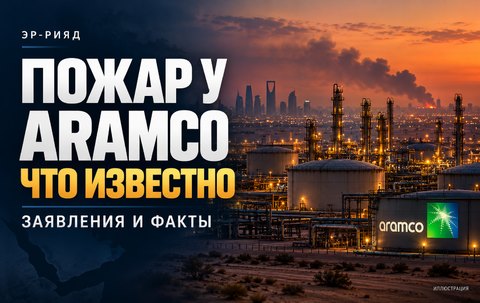Пожар у объекта Aramco: хуситы заявили об ударе, саудовская коалиция оспорила их версию