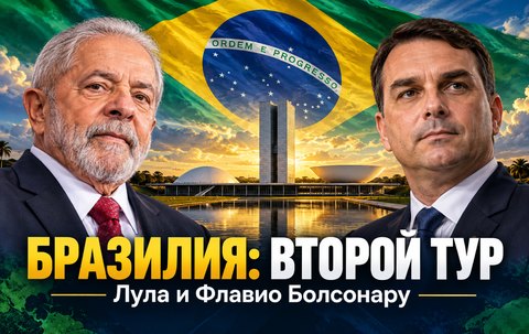 Бразилия выбирает между Лулой и Флавио Болсонару: что решил первый тур