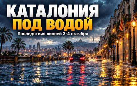 Наводнение в Каталонии: что случилось 3-4 октября и что важно знать путешественникам