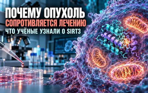 Почему одно противоопухолевое вещество действует, а другое нет: что показало исследование SIRT3