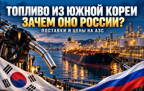 Топливо из Южной Кореи идет в Россию: зачем оно нужно и повлияет ли на цены АЗС