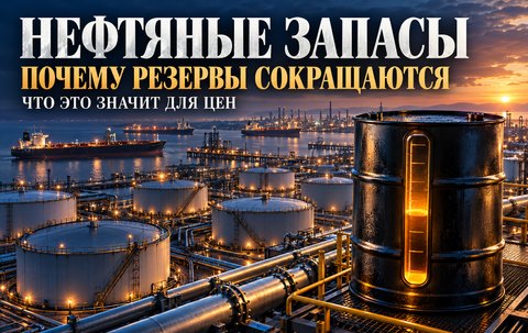 Запасы нефти сокращаются: что происходит с резервами и почему это влияет на стоимость топлива