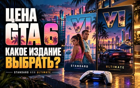 Сколько стоит GTA 6 и какое издание покупать: Standard, Ultimate и коробка без диска