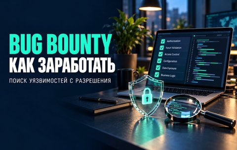 Как заработать на bug bounty: путь от учебных задач до первого принятого отчёта