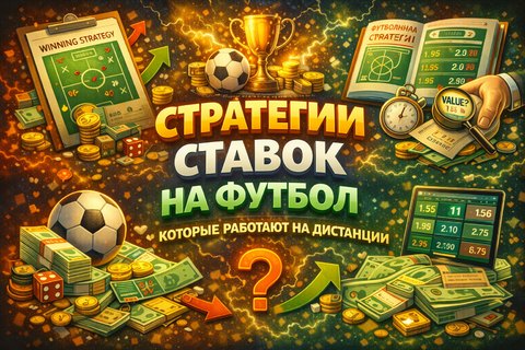 Стратегии ставок на футбол, которые работают на дистанции.