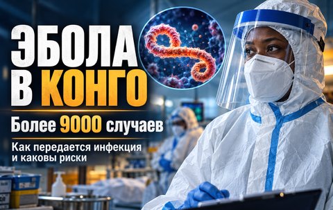 Эбола в Конго: почему вспышка превысила 9000 случаев и чем опасен вирус Bundibugyo