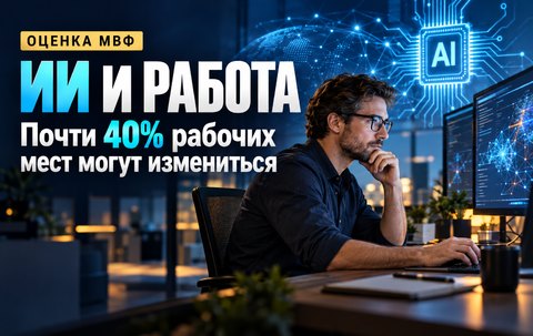Какие профессии изменит искусственный интеллект и что означает предупреждение МВФ о 40% рабочих мест