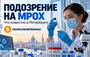 Подозрение на оспу обезьян в Петербурге: 5 пациентов стабильны, расследование продолжается