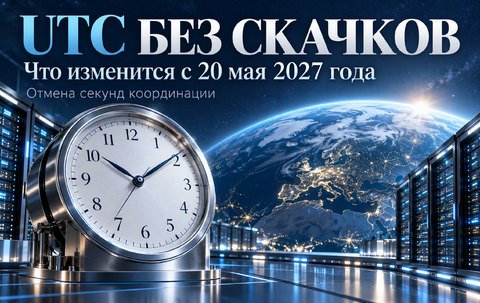 UTC станет непрерывной с 20 мая 2027 года: почему часы не переведут на час