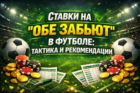 Ставки на «Обе забьют» в футболе: тактика и рекомендации.