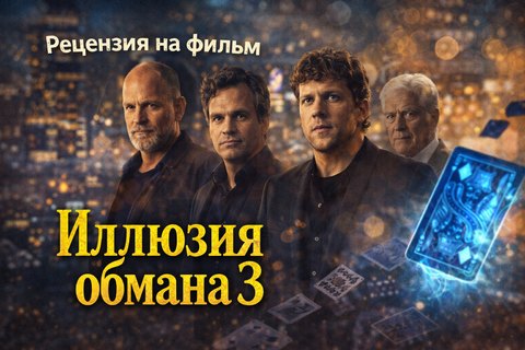 Рецензия на фильм «Иллюзия обмана 3» (2025)
