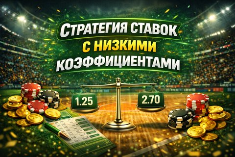 Стратегия ставок с низкими коэффициентами.