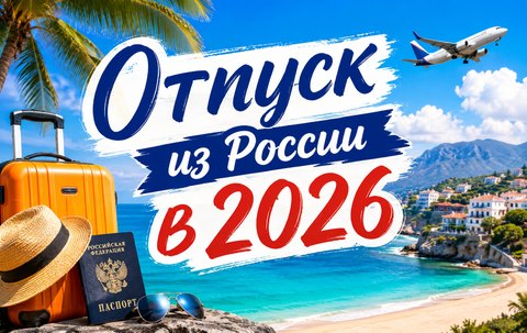 В какие страны лучше всего поехать в отпуск из России в 2026 году?