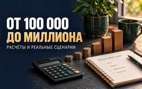 Как превратить 100 000 рублей в миллион: сначала определить, откуда возьмутся остальные 900 000